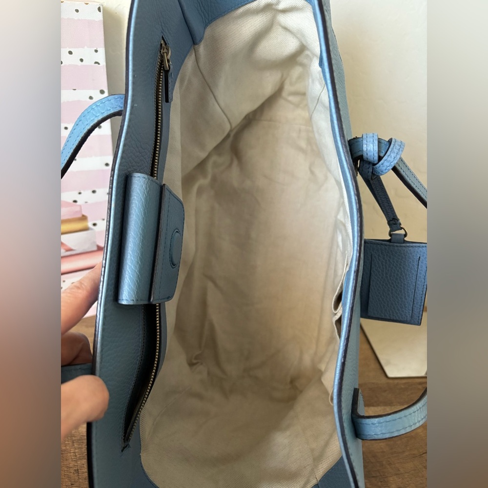 GUCCI Swing Leather Tote Bag - Picture 12 of 16